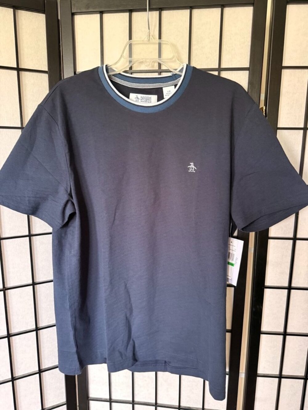 NWT Original Penguin by Munsingwear Navy T-Shirt Men’s L